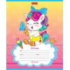 Тетрадь 12 л.A5 косая линейка Хатбер Пони-единорожки